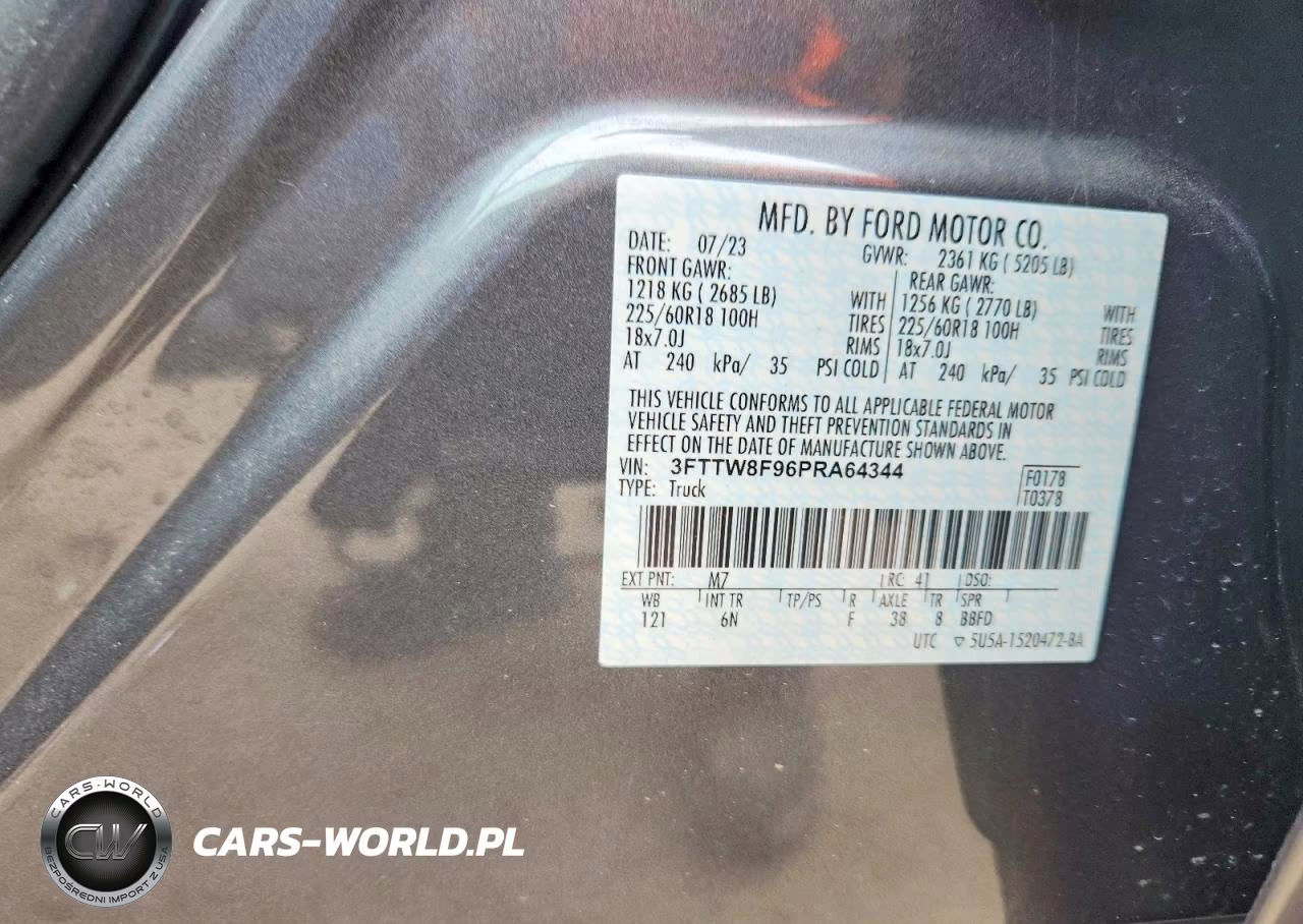 2023 Ford Maverick Xl VIN:3FTTW8F96PRA64344 - 13