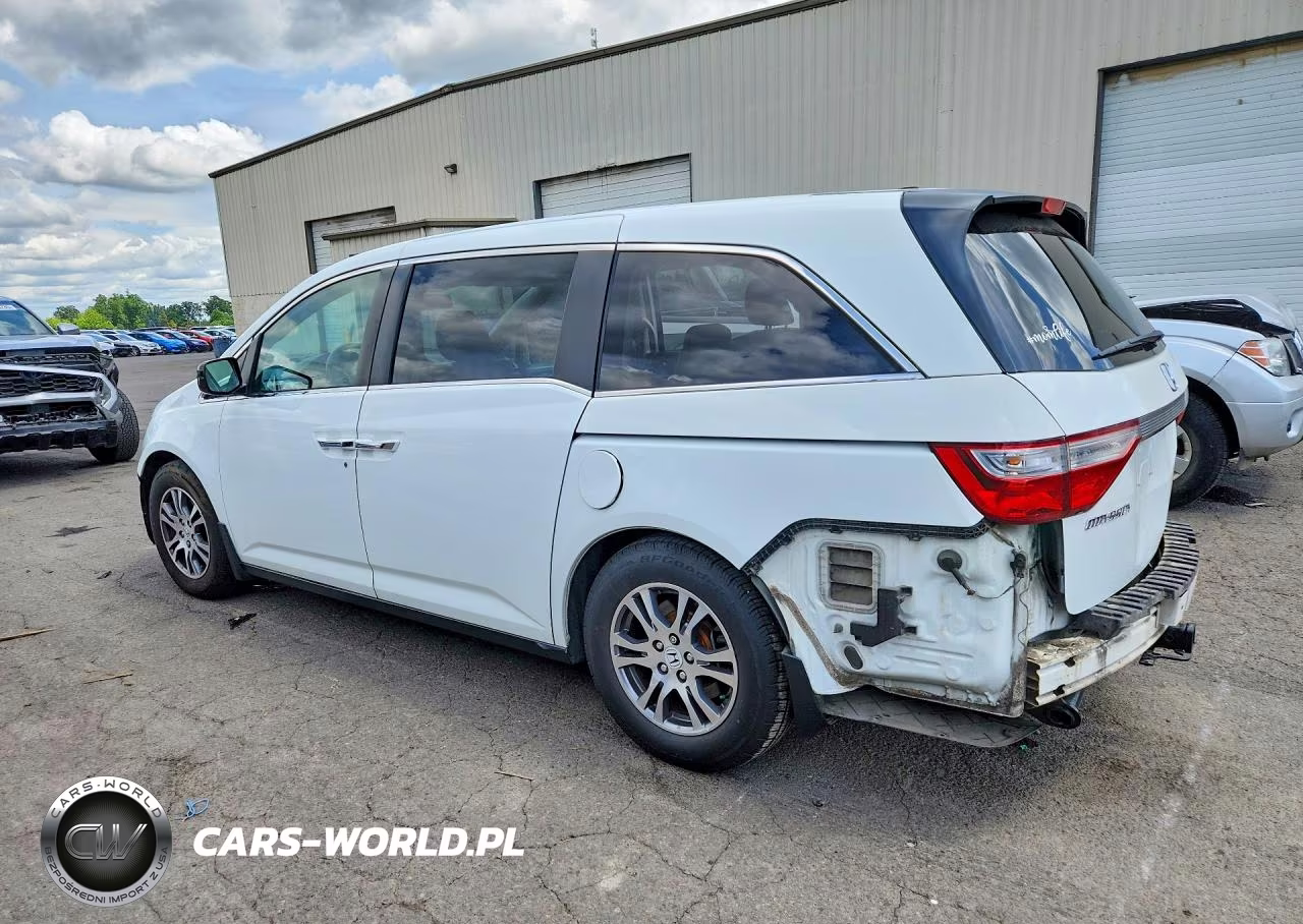 2013 Honda Odyssey Exl VIN:5FNRL5H66DB055564 - 2
