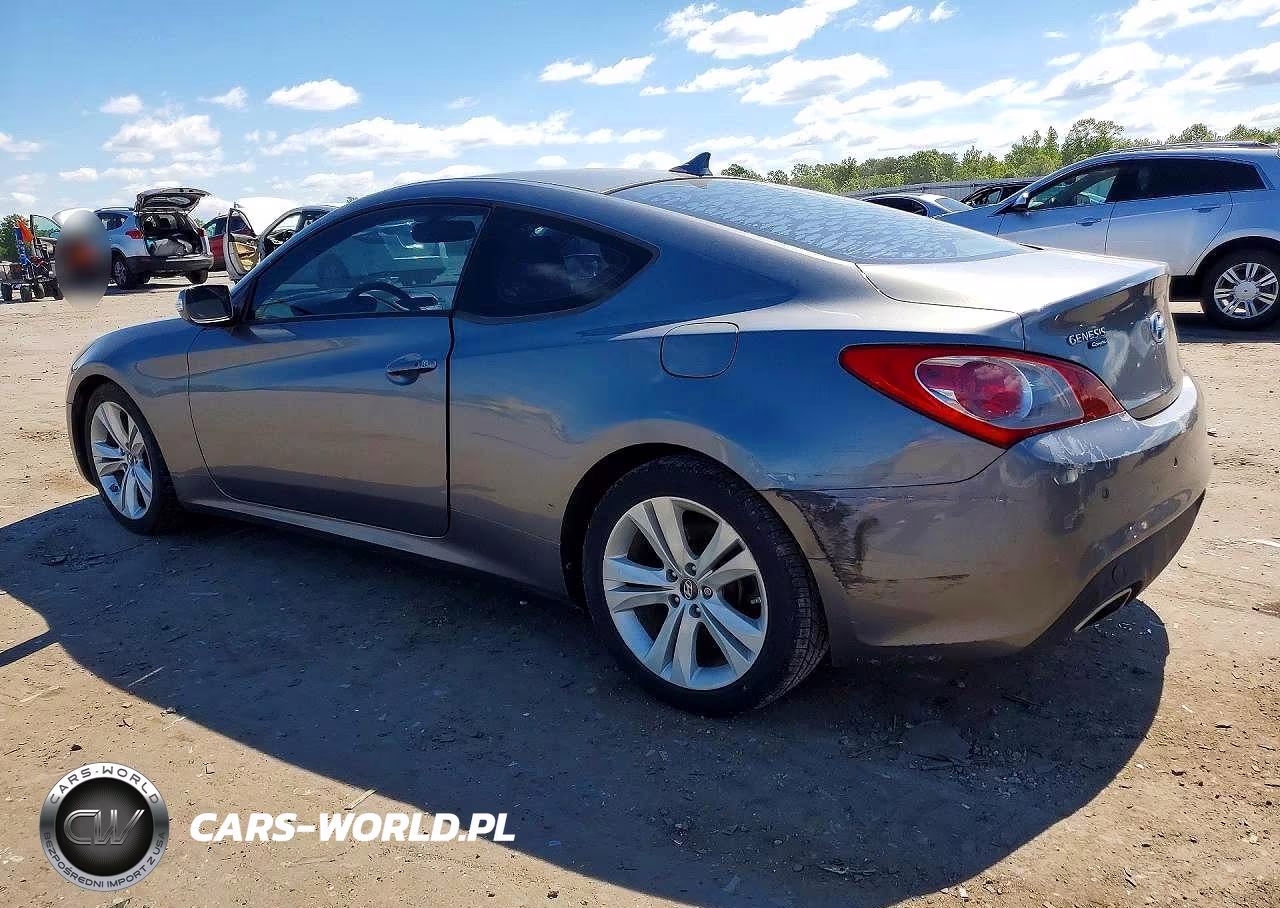 2010 Hyundai Genesis Coupe 3.8L VIN:KMHHU6KH4AU020402 - 2