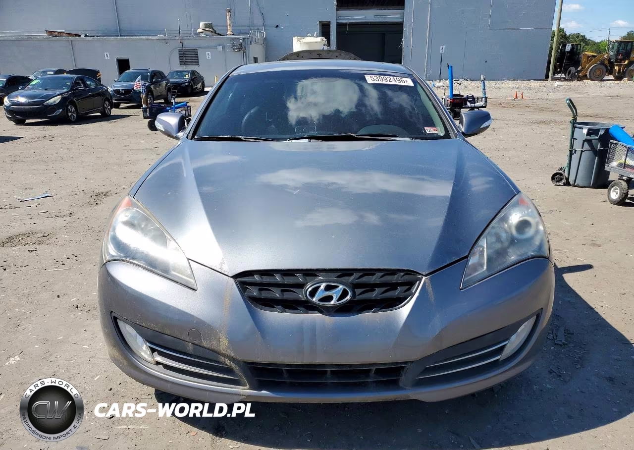 2010 Hyundai Genesis Coupe 3.8L VIN:KMHHU6KH4AU020402 - 5