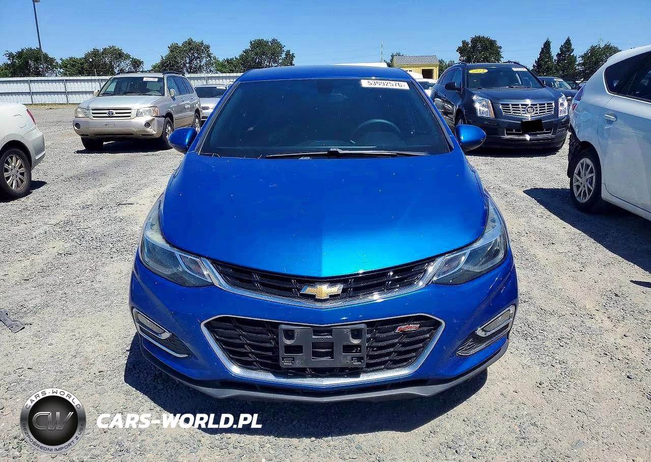 2017 Chevrolet Cruze Lt VIN:1G1BE5SM6H7210993 - 5