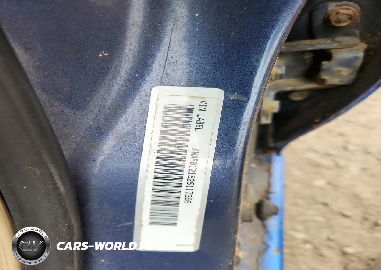 2002 Kia Spectra Base VIN:KNAFB121525117396 - 12