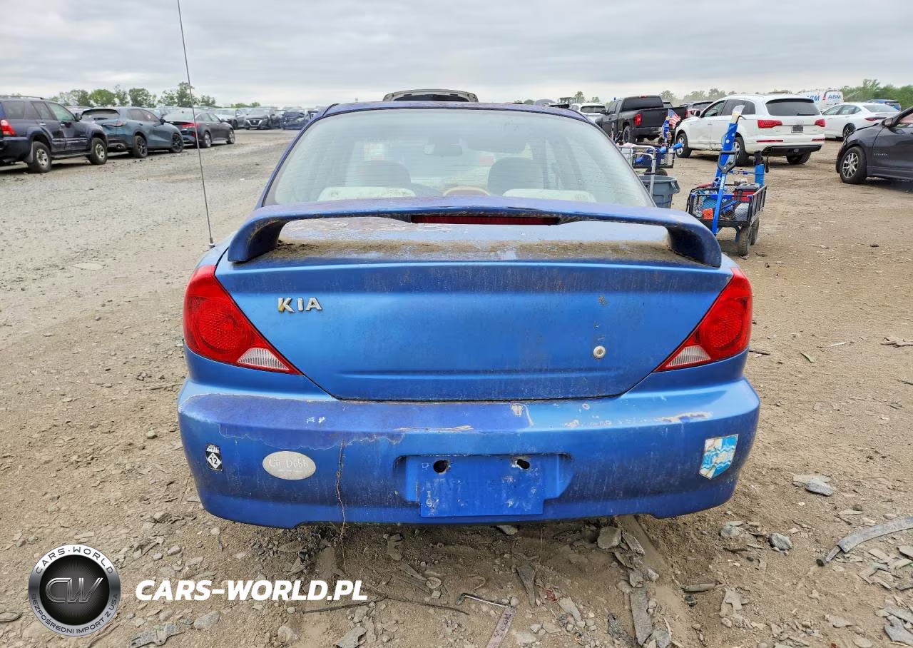 2002 Kia Spectra Base VIN:KNAFB121525117396 - 6