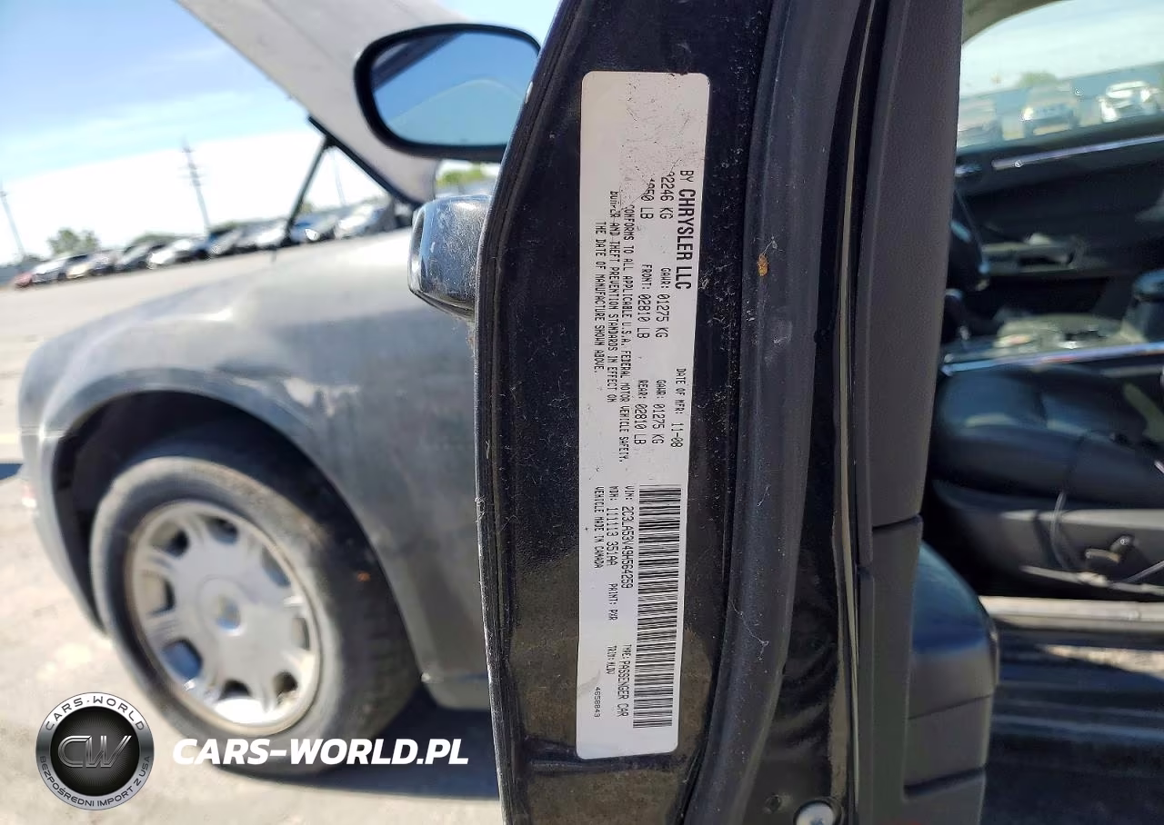 2009 Chrysler 300 Touring VIN:2C3LA53V49H564259 - 12