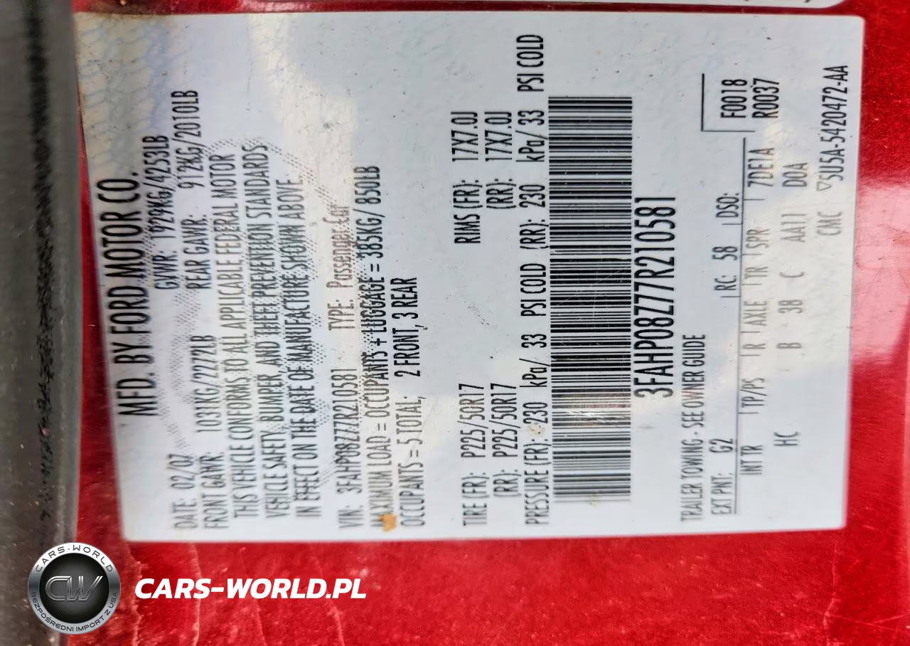 2007 Ford Fusion Sel VIN:3FAHP08Z77R210581 - 13