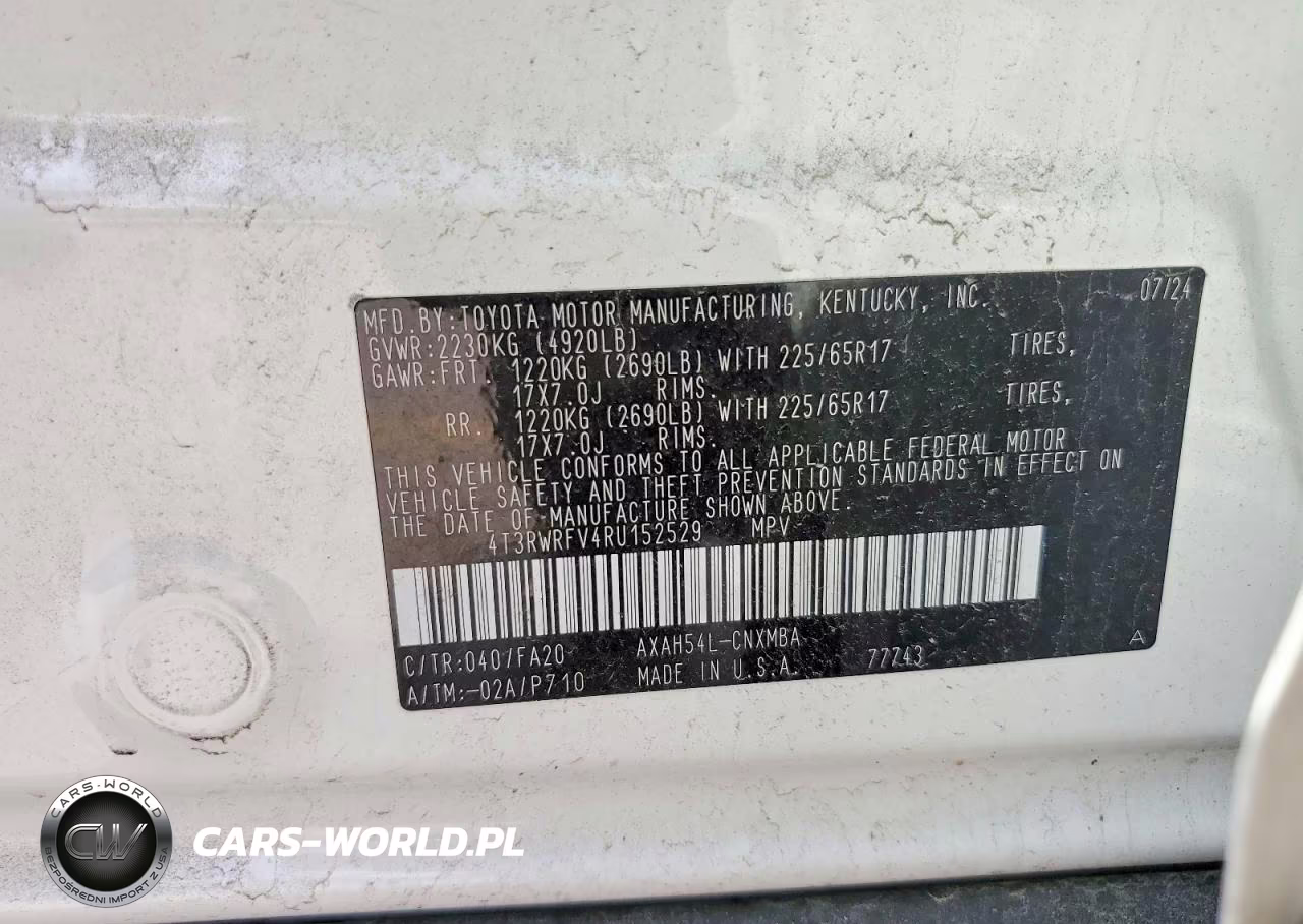 2024 Toyota Rav4 Hybrid Xle VIN:4T3RWRFV4RU152529 - 13