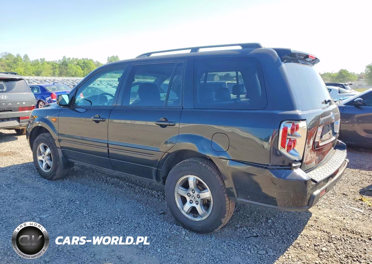 2006 Honda Pilot Ex VIN:2HKYF18506H527183 - 2