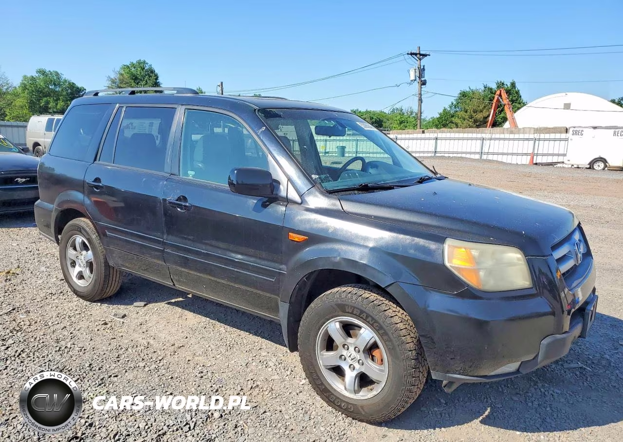 2006 Honda Pilot Ex VIN:2HKYF18506H527183 - 4
