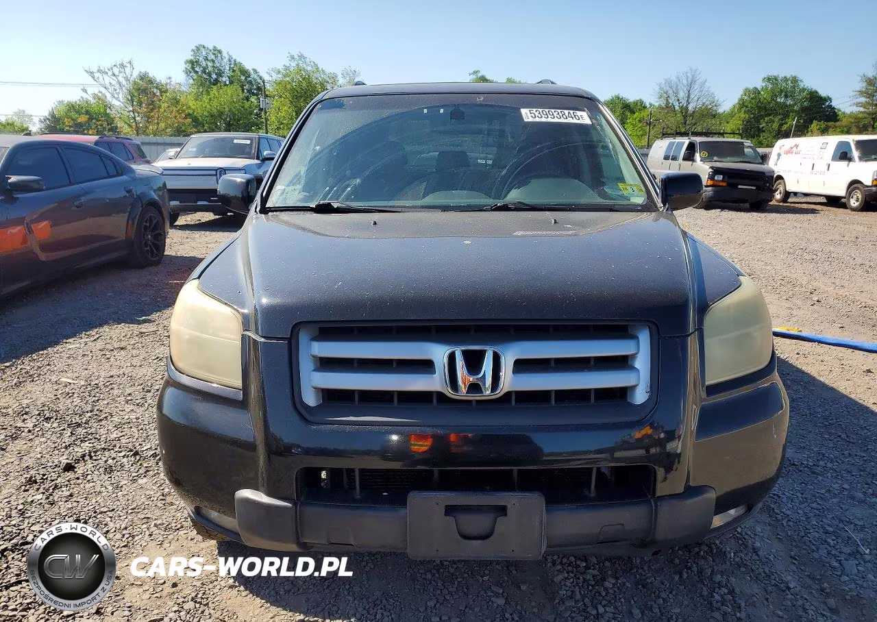 2006 Honda Pilot Ex VIN:2HKYF18506H527183 - 5