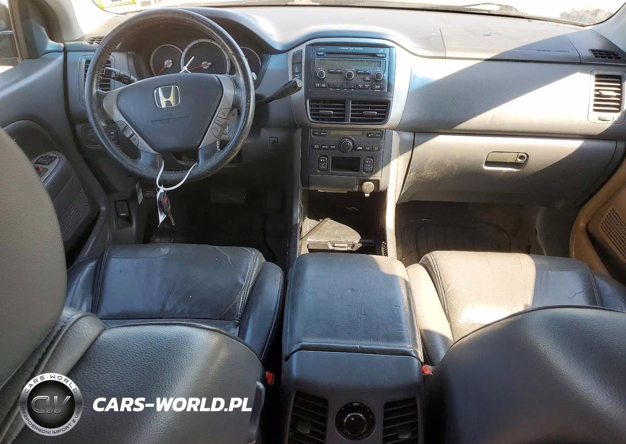 2006 Honda Pilot Ex VIN:2HKYF18506H527183 - 8