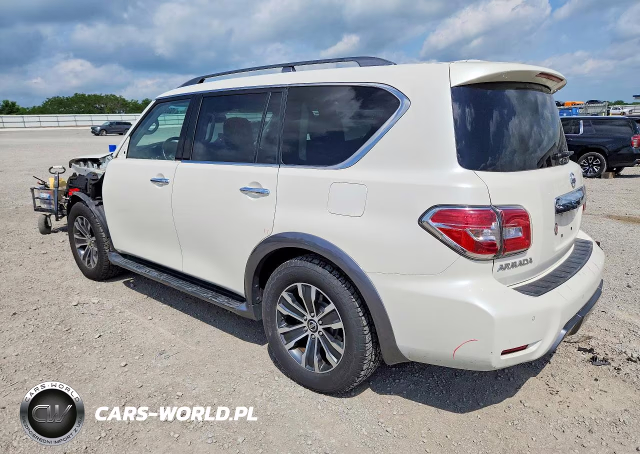 2019 Nissan Armada Sv VIN:JN8AY2NC0K9580493 - 2