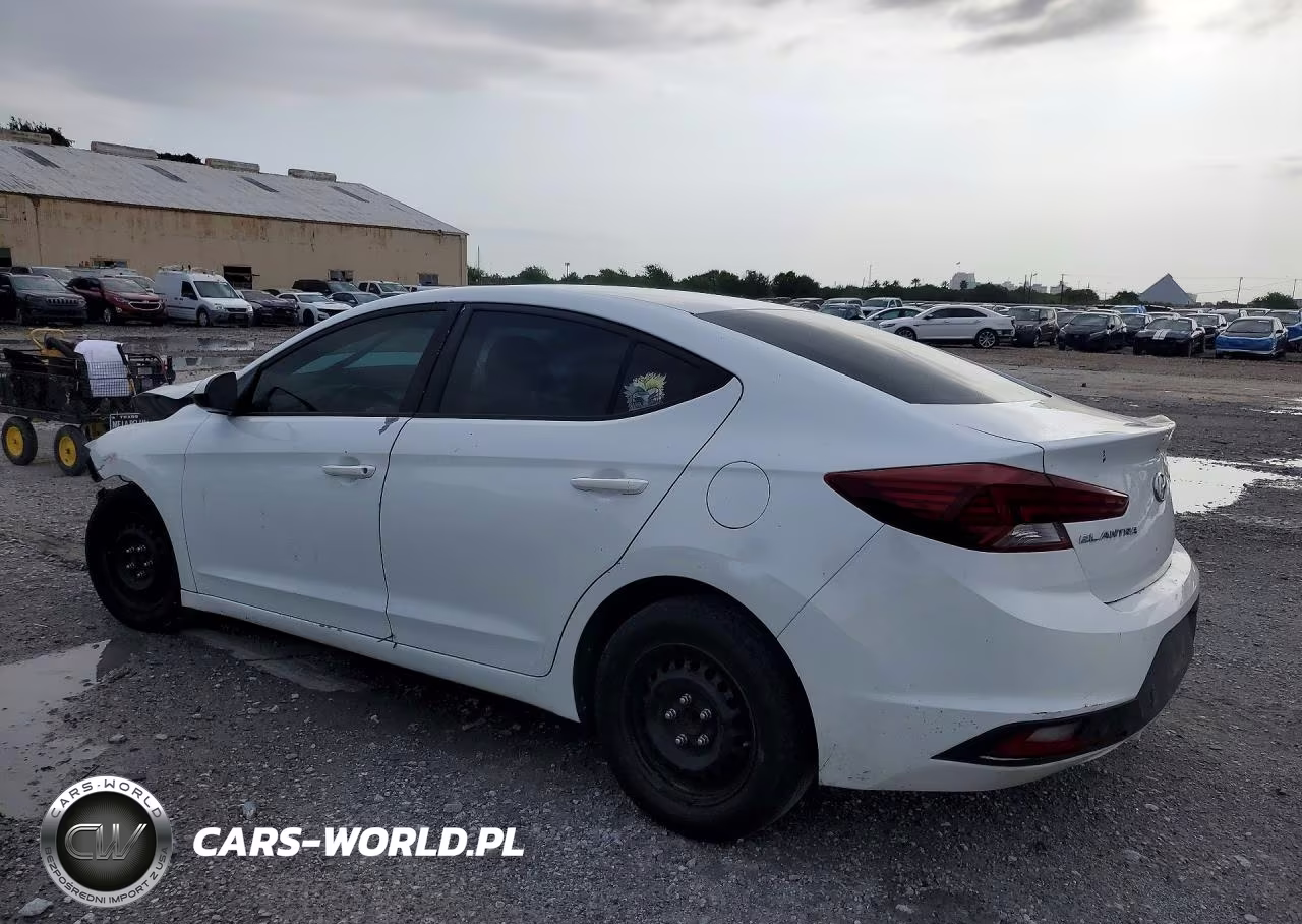 2019 Hyundai Elantra Se VIN:5NPD74LF7KH435981 - 2