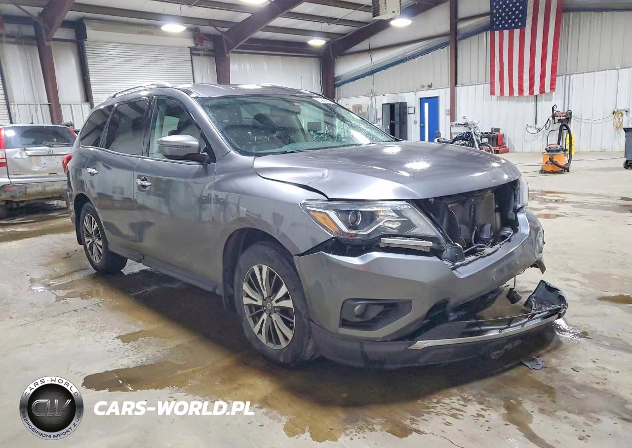 2017 Nissan Pathfinder Sv VIN:5N1DR2MM8HC690716 - 4