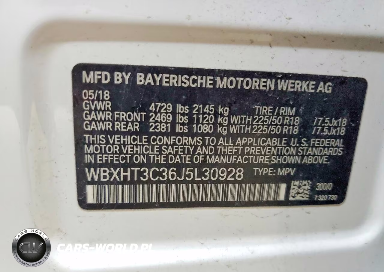 2018 BMW X1 xDrive28I VIN:WBXHT3C36J5L30928 - 13