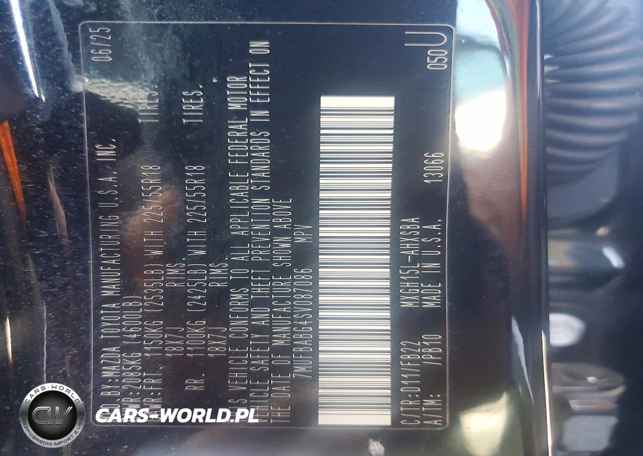 2025 Toyota Corolla Cross Hybrid Nightshade VIN:7MUFBABG4SV087086 - 14