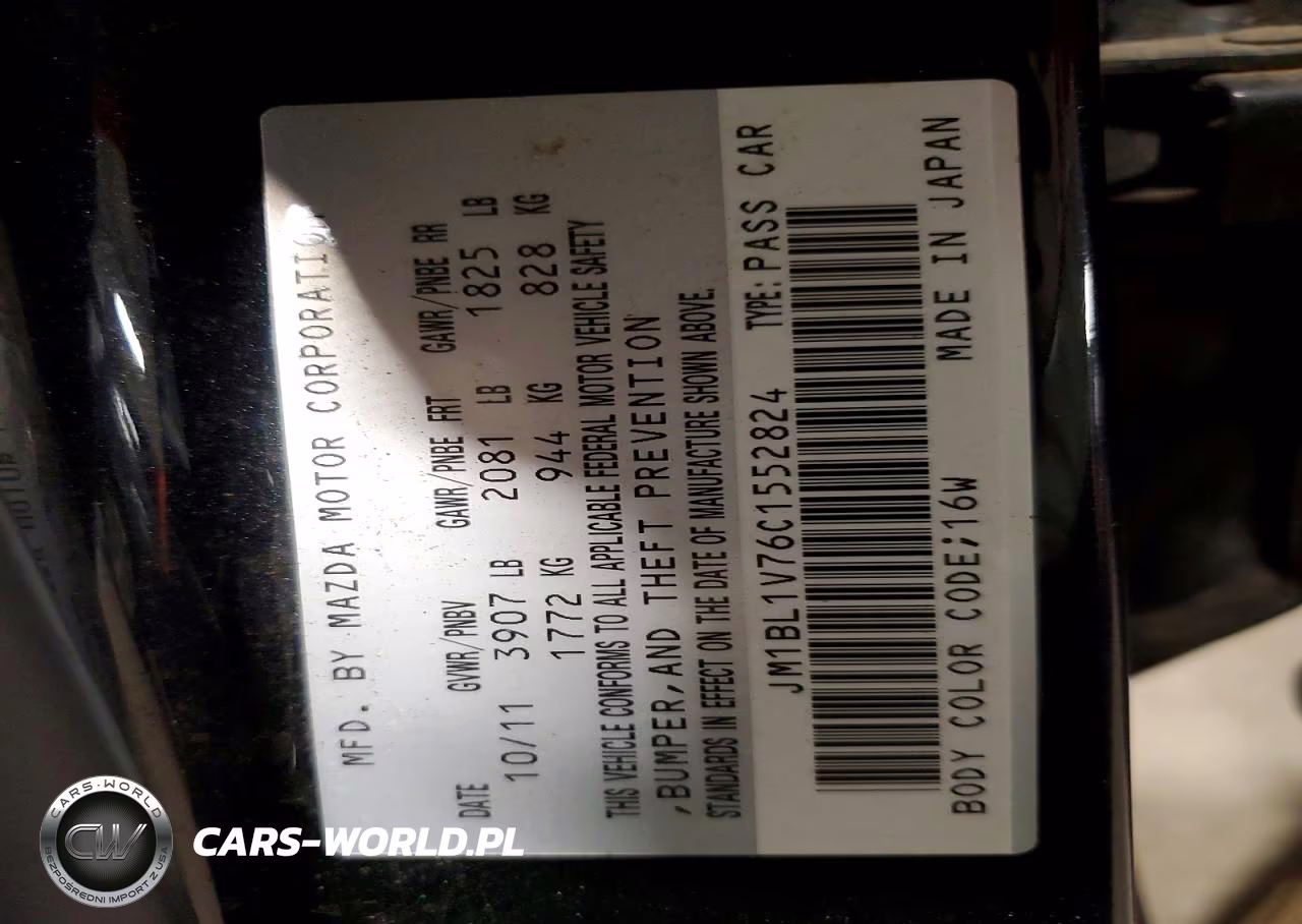 2012 Mazda 3 I VIN:JM1BL1V76C1552824 - 12