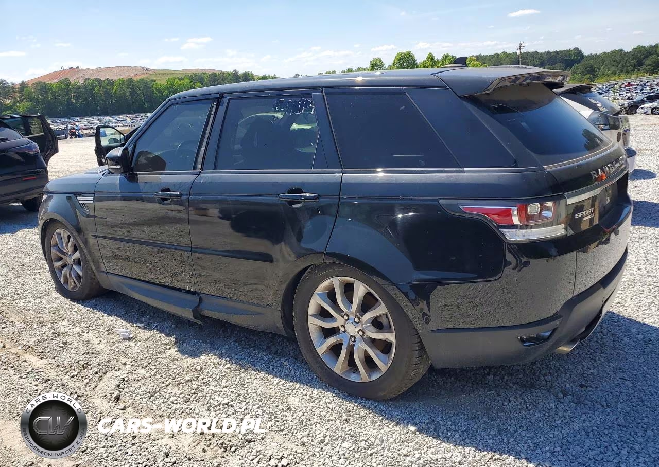 2016 Land Rover Range Rover Sport Hse VIN:SALWR2VF9GA631562 - 2
