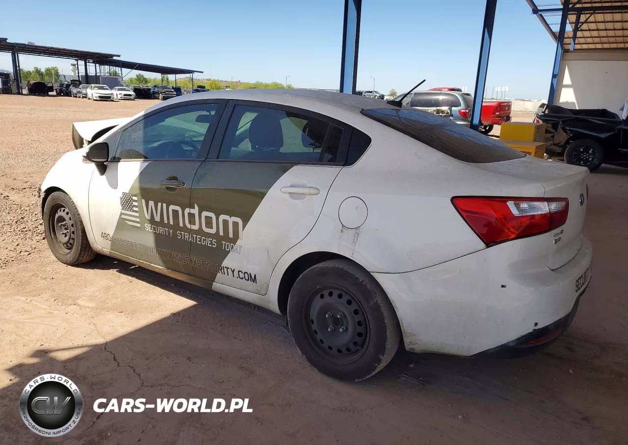 2015 Kia Rio Lx VIN:KNADM4A35F6436111 - 2