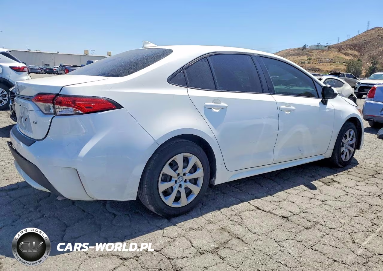 2021 Toyota Corolla Le VIN:5YFEPMAEXMP147506 - 3