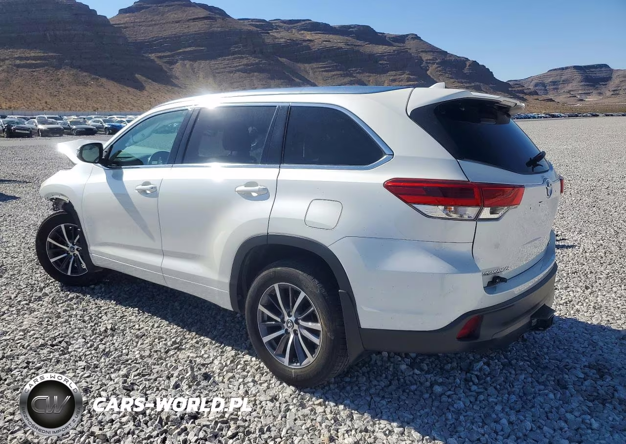 2017 Toyota Highlander Xle VIN:5TDJZRFH0HS514922 - 2