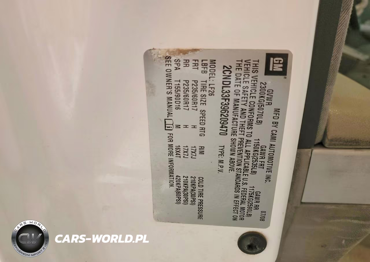 2009 Chevrolet Equinox Lt VIN:2CNDL33F396209470 - 13