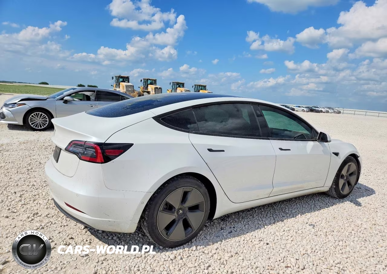 2021 Tesla Model 3 VIN:5YJ3E1EA9MF002696 - 3