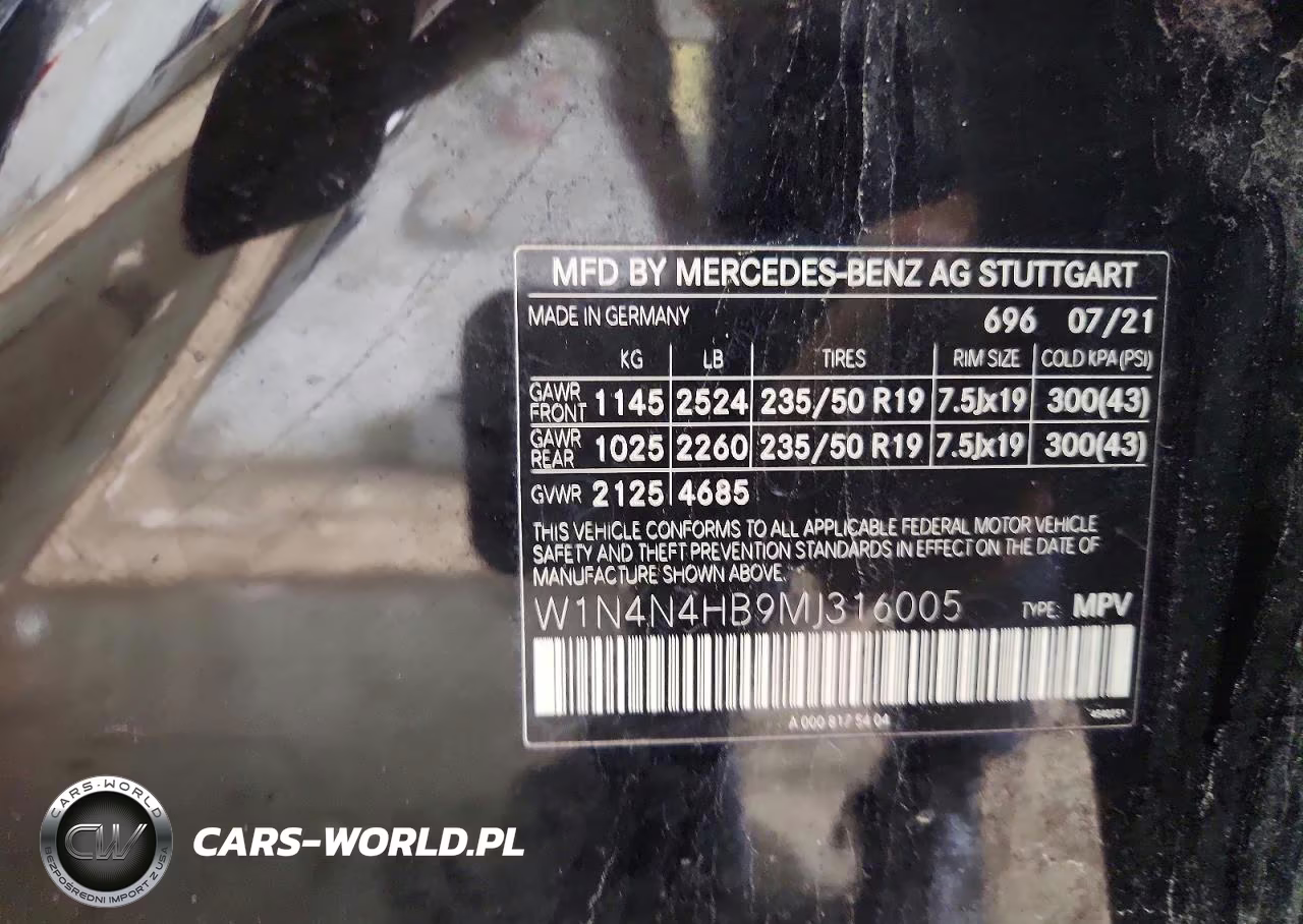 2021 Mercedes-Benz Gla 250 4Matic VIN:W1N4N4HB9MJ316005 - 13