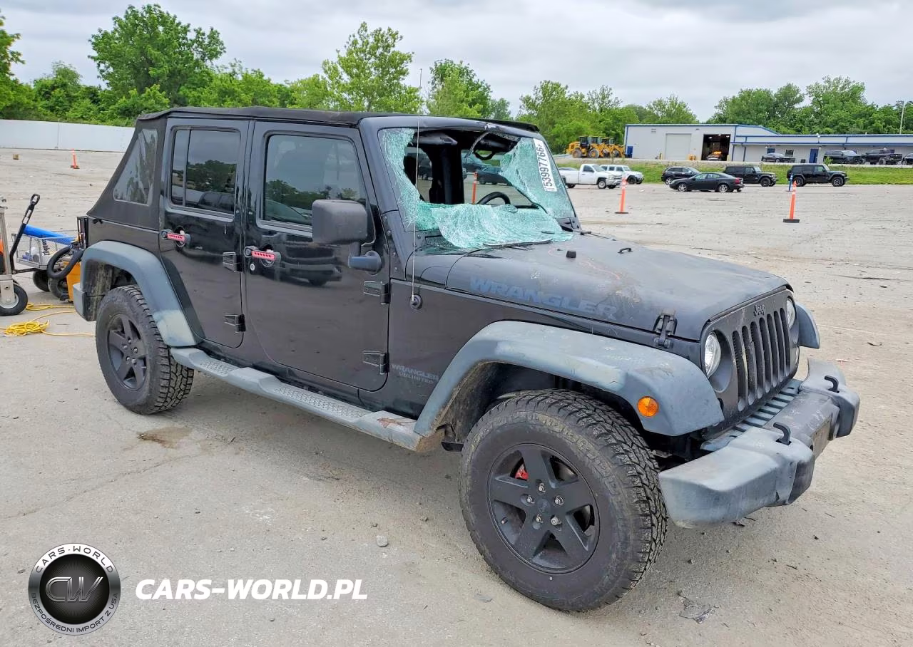 2017 Jeep Wrangler Unlimited Sport VIN:1C4BJWDG2HL664973 - 4