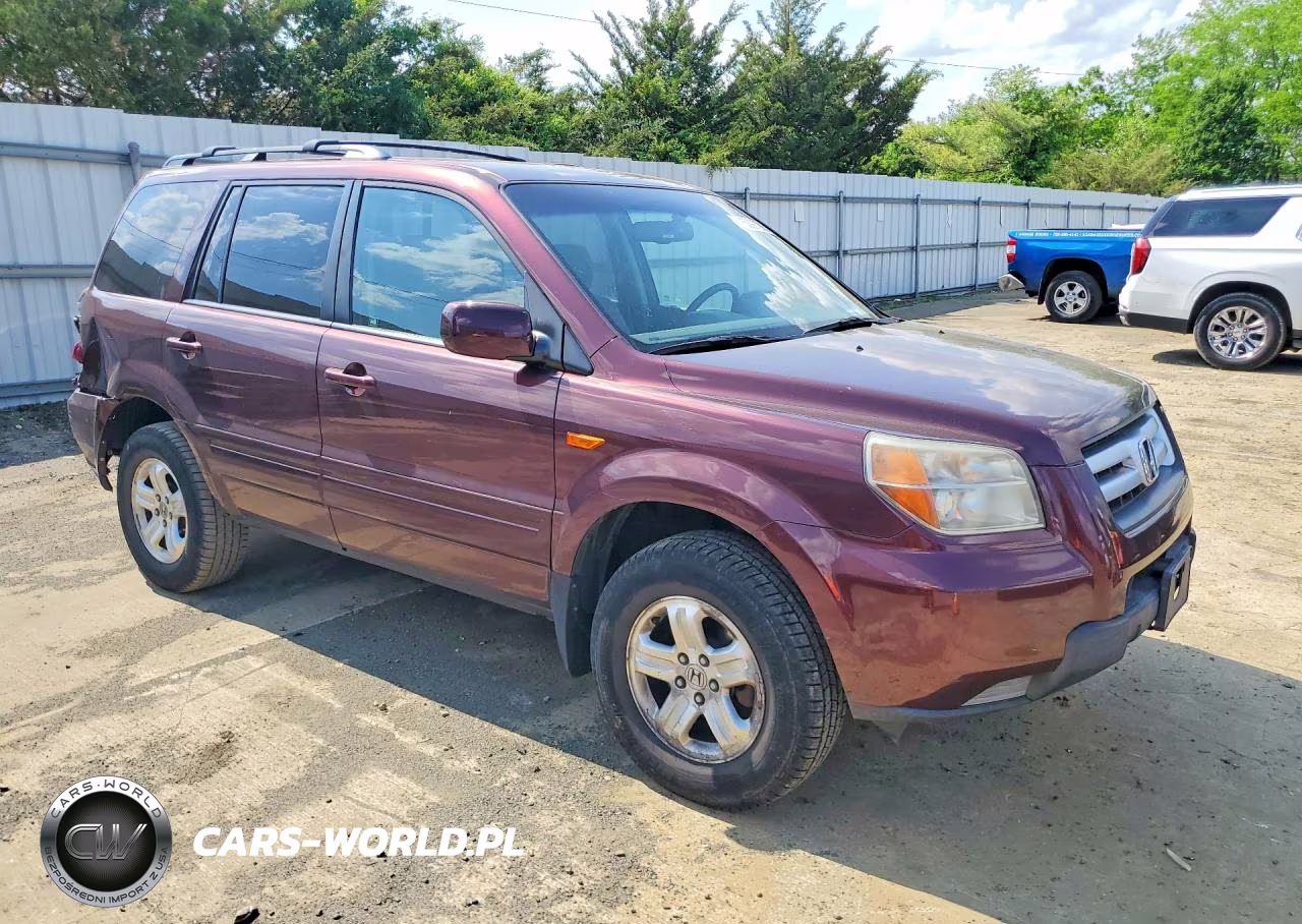 2008 Honda Pilot Vp VIN:5FNYF18268B011935 - 4