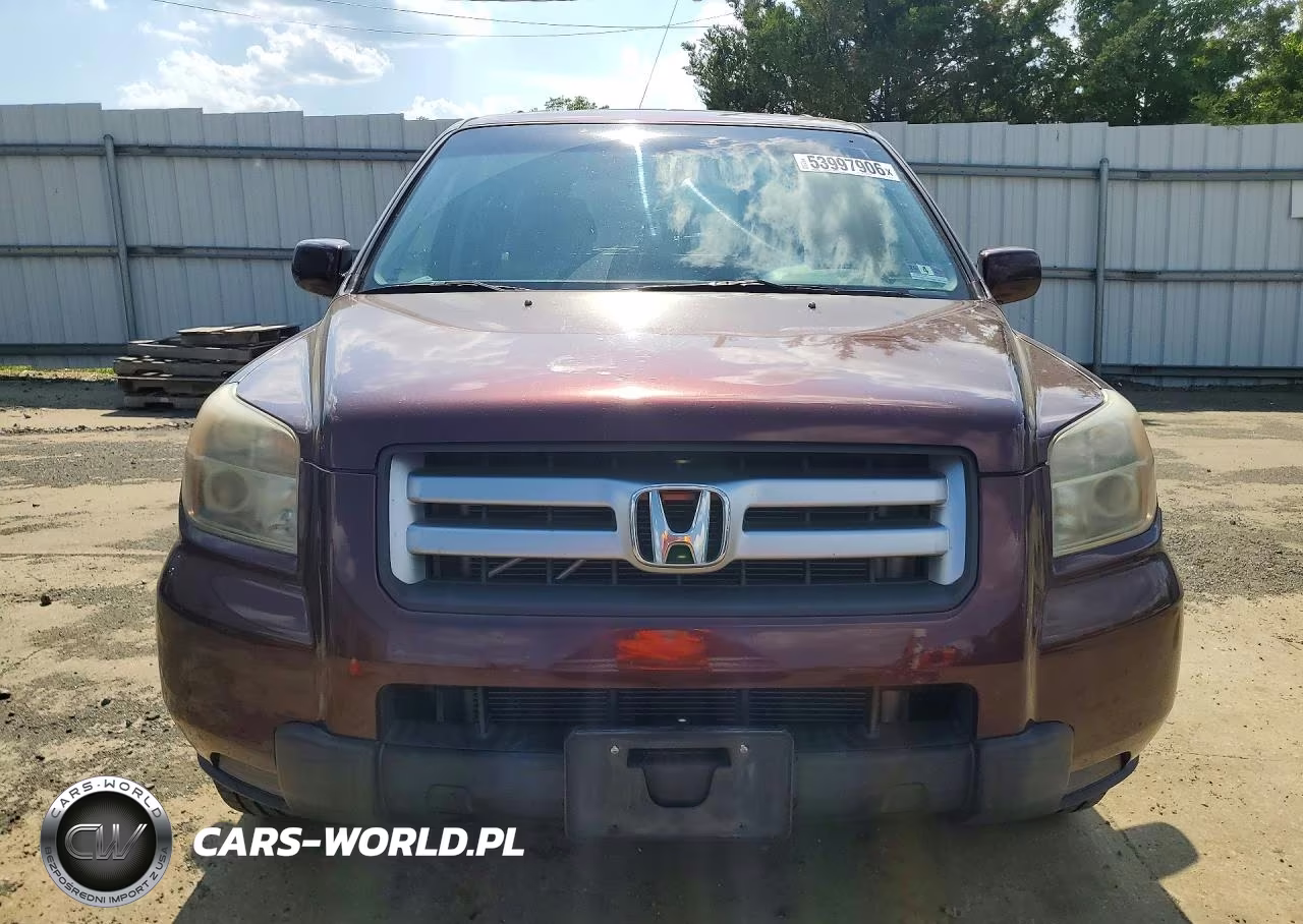 2008 Honda Pilot Vp VIN:5FNYF18268B011935 - 5