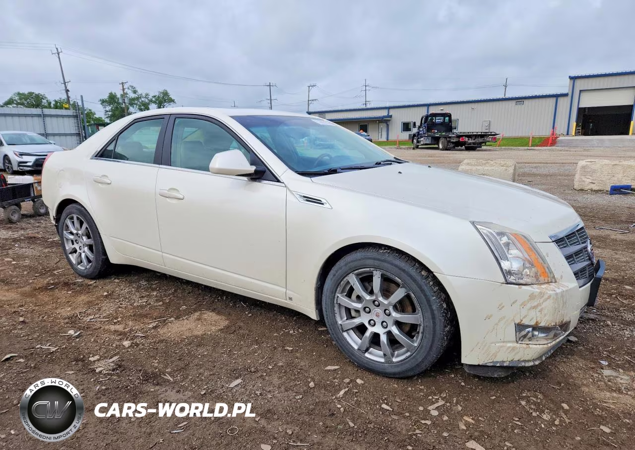 2008 Cadillac Cts Hi Feature V6 VIN:1G6DV57V280194420 - 4