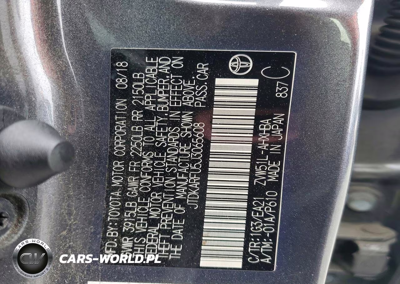 2018 Toyota Prius Three Touring VIN:JTDKARFU5J3065608 - 12