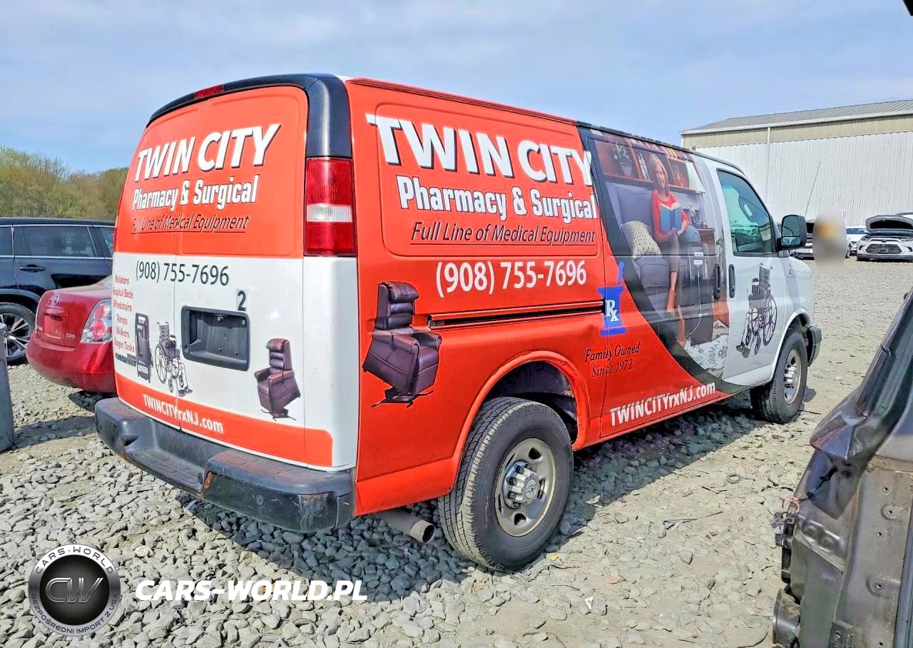 2016 Chev Express G2500 VIN:1GCWGAFF2G1233163 - 3