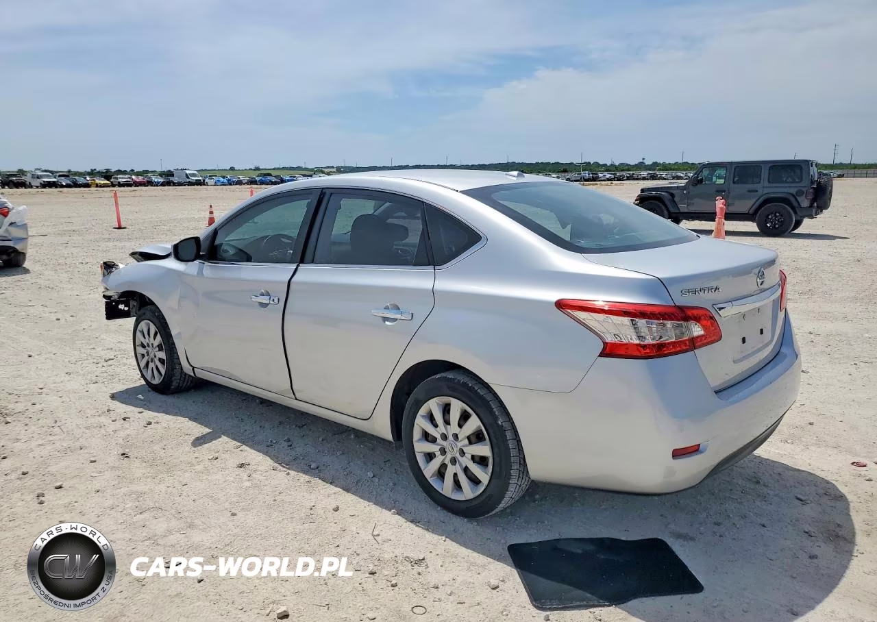 2015 Nissan Sentra Sv VIN:3N1AB7AP9FL677484 - 2