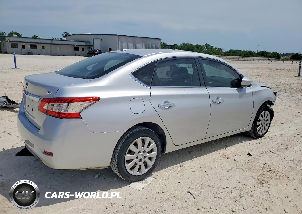 2015 Nissan Sentra Sv VIN:3N1AB7AP9FL677484 - 3