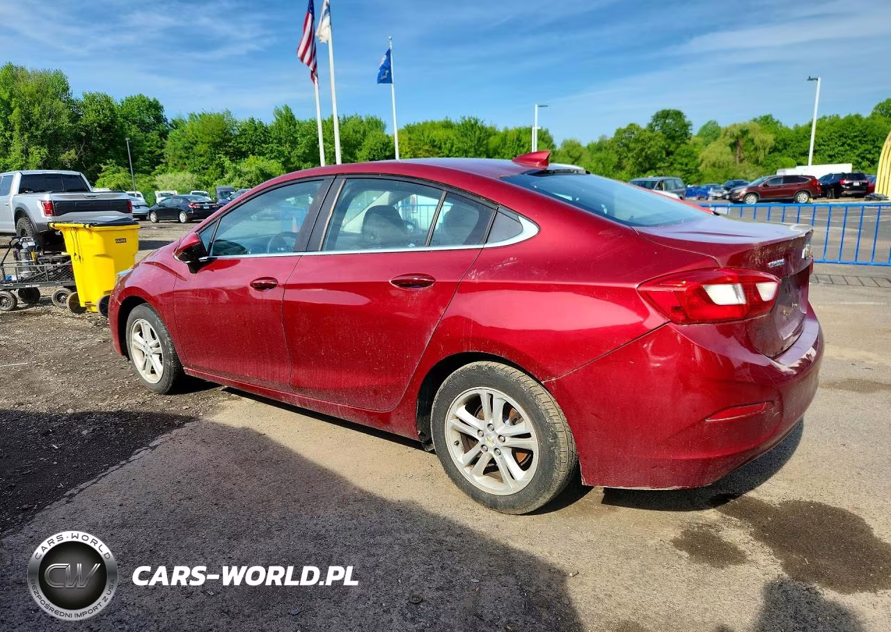 2017 Chevrolet Cruze Lt VIN:1G1BE5SM3H7134164 - 2