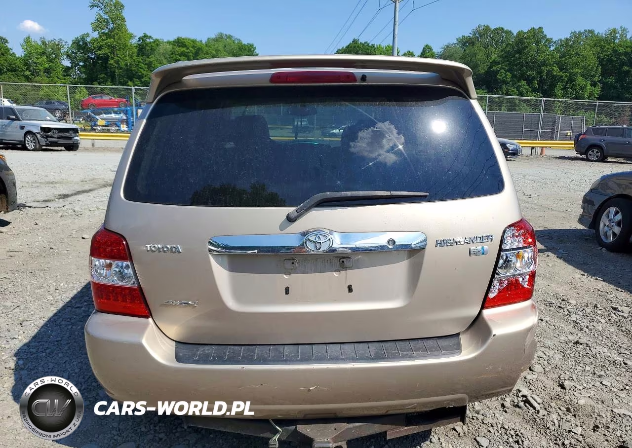 2006 Toyota Highlander Hybrid VIN:JTEEW21AX60010417 - 6