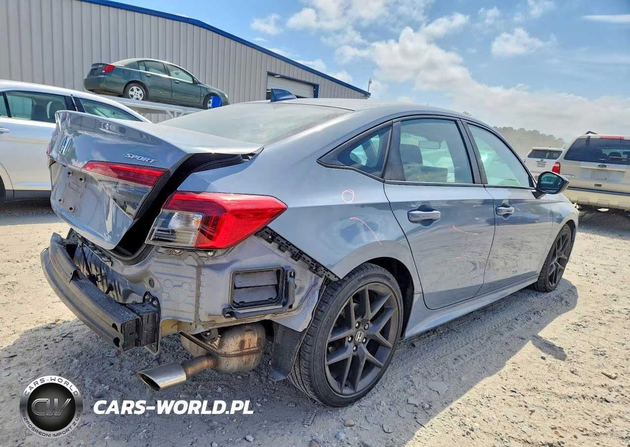 2022 Honda Civic Sport VIN:2HGFE2F51NH539418 - 3