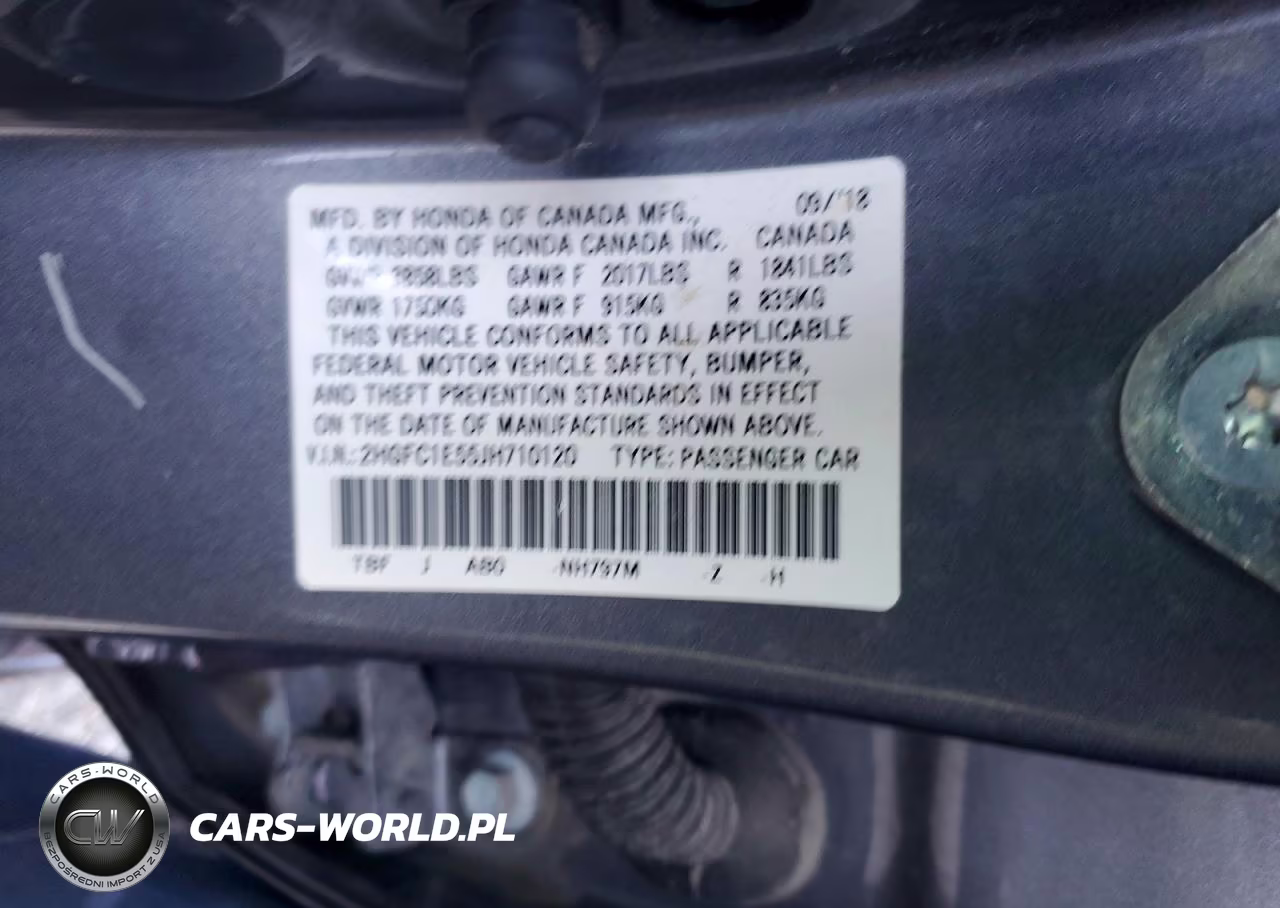 2018 Honda Civic Si VIN:2HGFC1E55JH710120 - 13