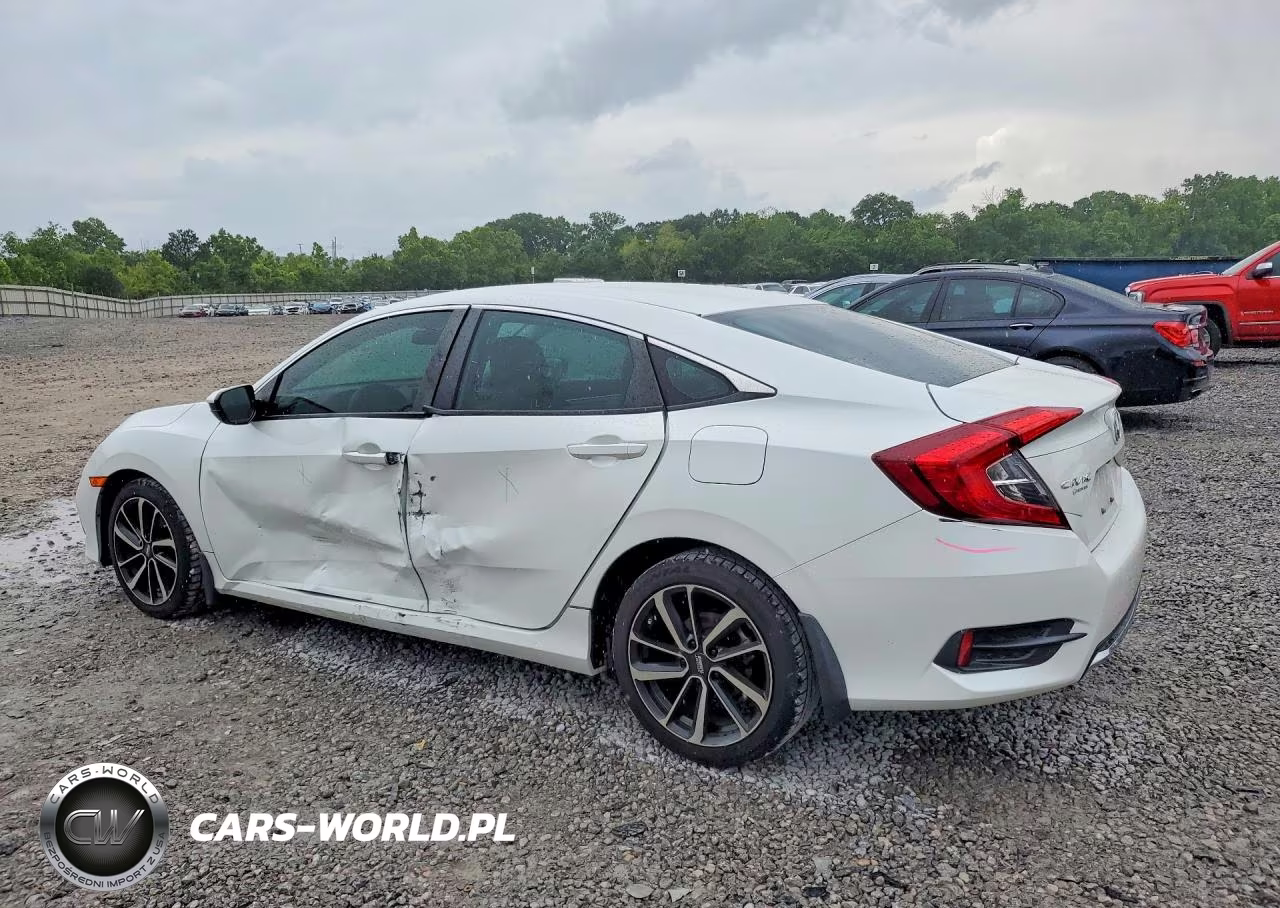 2019 Honda Civic Lx VIN:19XFC2F65KE037905 - 2
