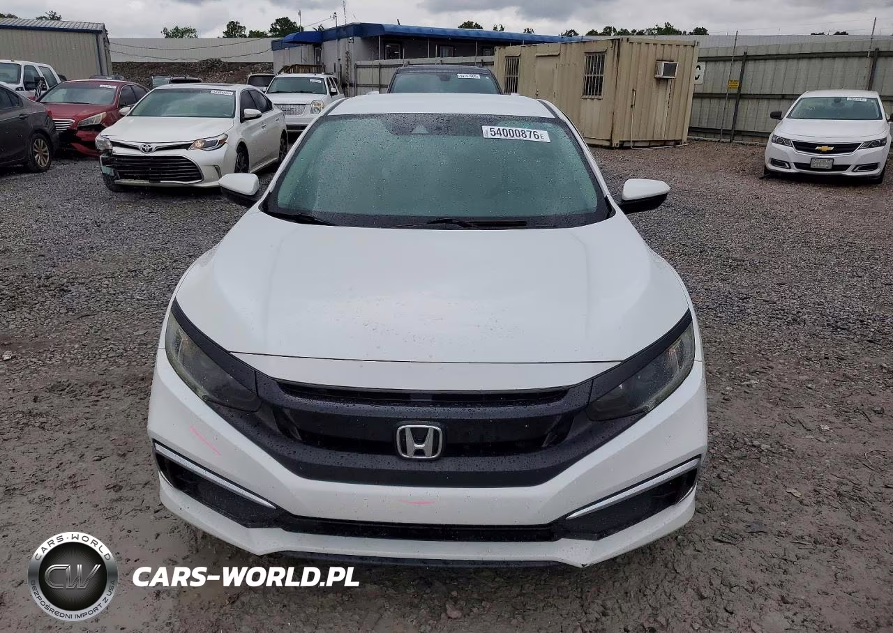 2019 Honda Civic Lx VIN:19XFC2F65KE037905 - 5
