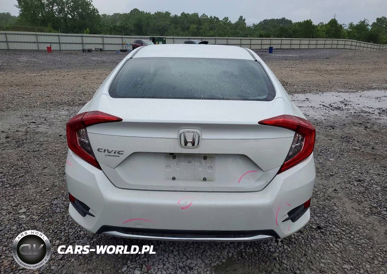 2019 Honda Civic Lx VIN:19XFC2F65KE037905 - 6