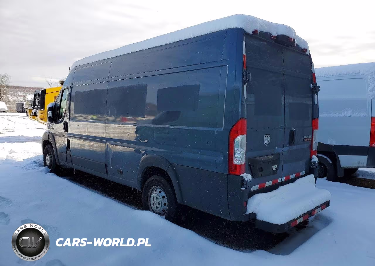 2020 Ram Promaster 3500 Delivery Van VIN:3C6URVJG3LE128722 - 2