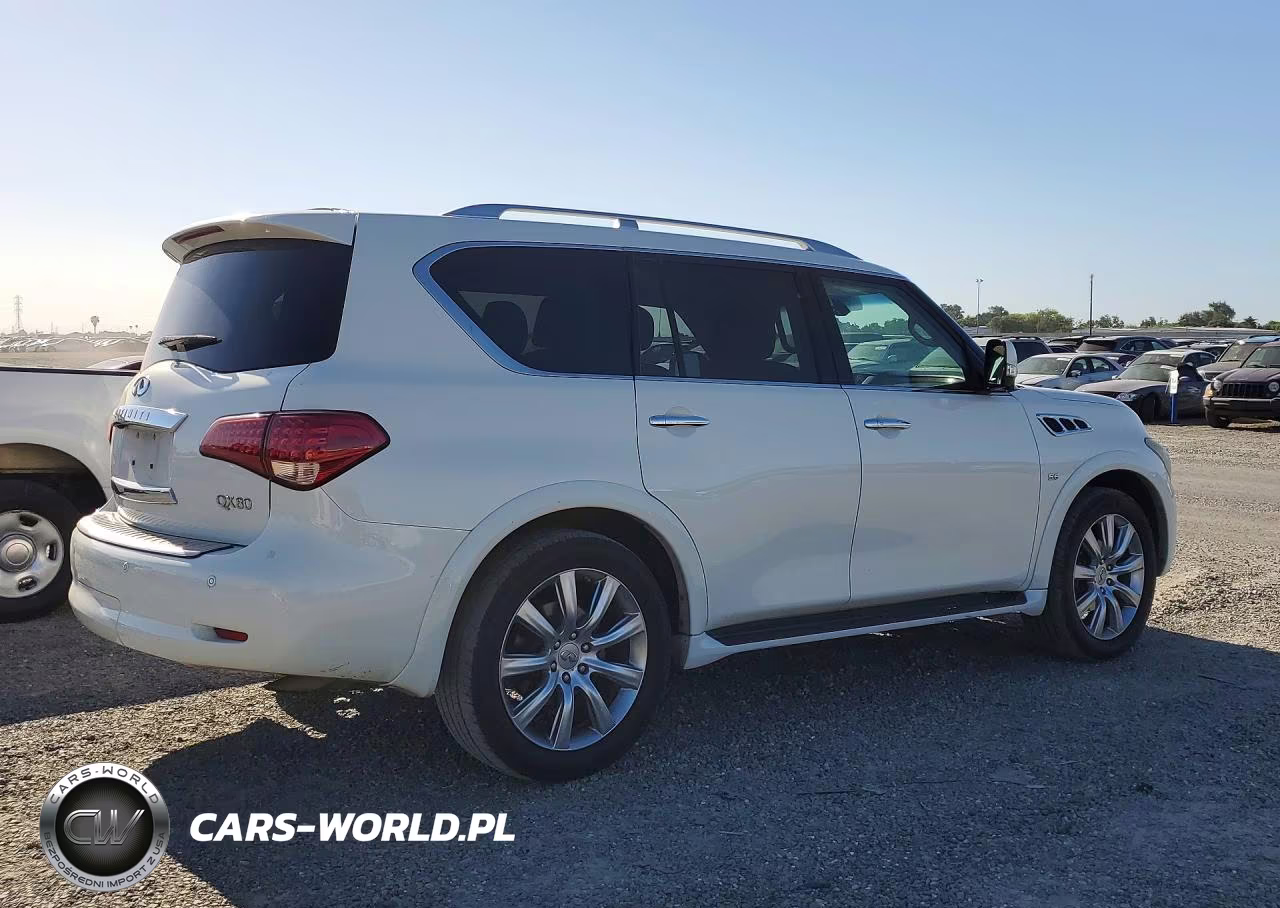 2014 Infiniti Qx80 Base VIN:JN8AZ2NC8E9352324 - 3