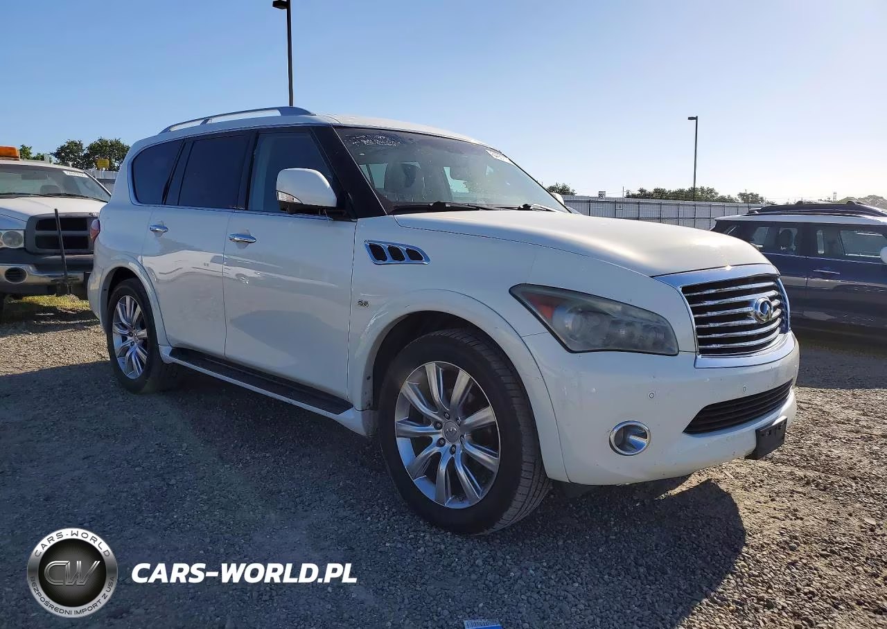 2014 Infiniti Qx80 Base VIN:JN8AZ2NC8E9352324 - 4