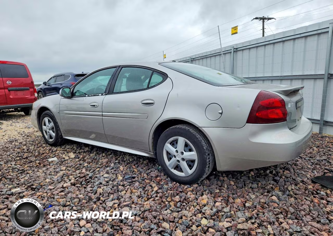 2008 Pontiac Grand Prix VIN:2G2WP552781101764 - 2