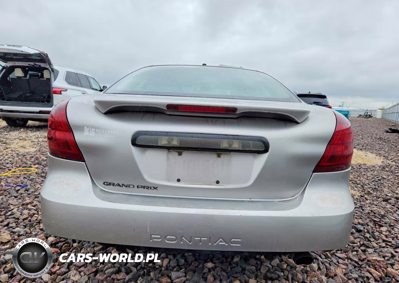 2008 Pontiac Grand Prix VIN:2G2WP552781101764 - 6