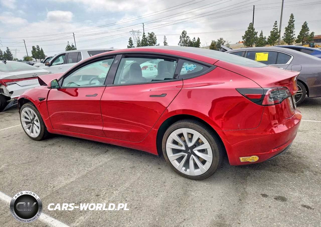 2022 Tesla Model 3 VIN:5YJ3E1EA9NF167309 - 2