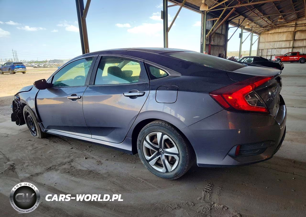 2016 Honda Civic Lx VIN:19XFC2F54GE038042 - 2