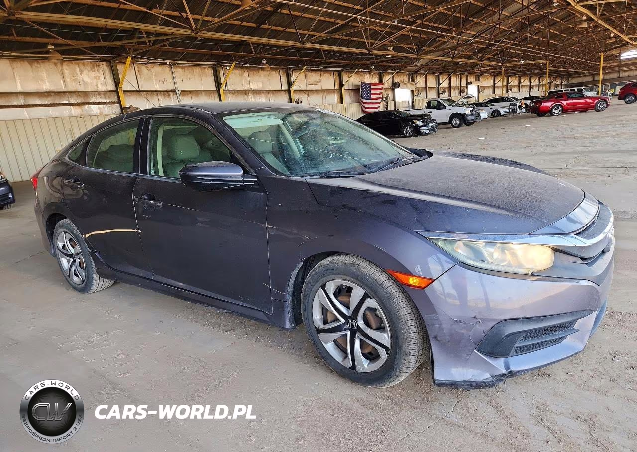 2016 Honda Civic Lx VIN:19XFC2F54GE038042 - 4